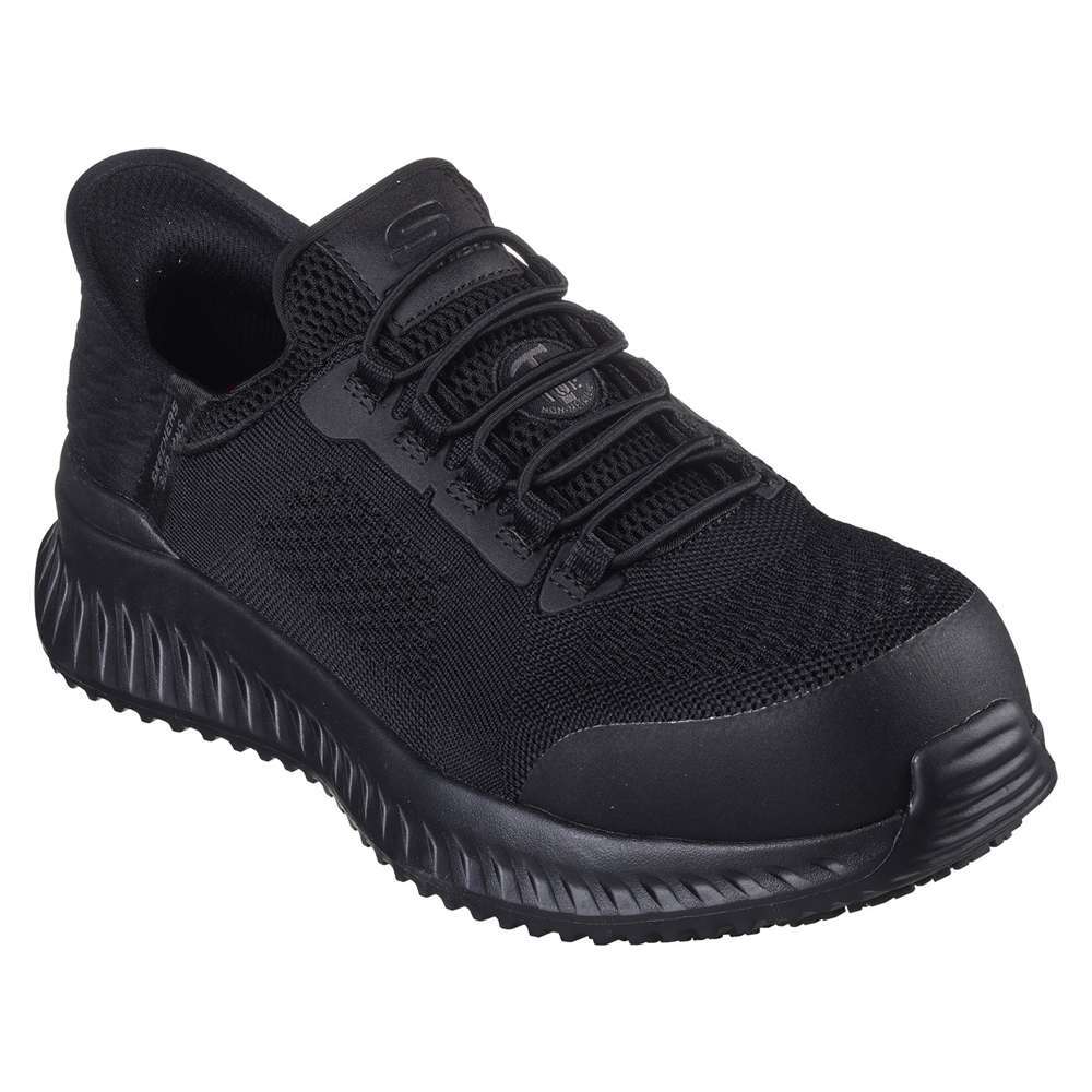 Skechers SK200206EC Tilido Fletchit CT Safety Trainers - Black - 06