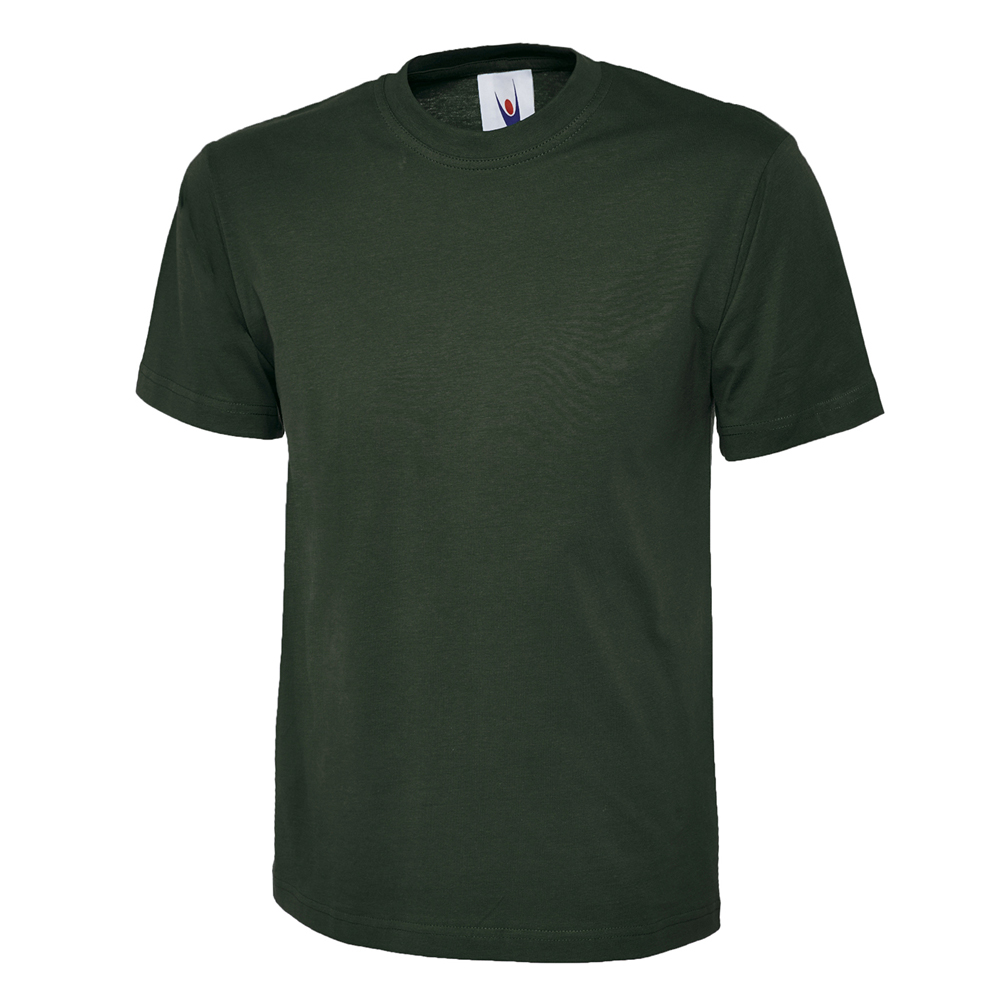 Uneek UC301 Classic T-shirt - Bottle Green - Small