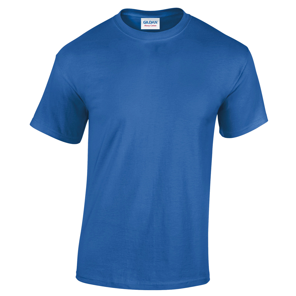 Gildan GD005 Heavy Cotton T-Shirt - Royal - Large