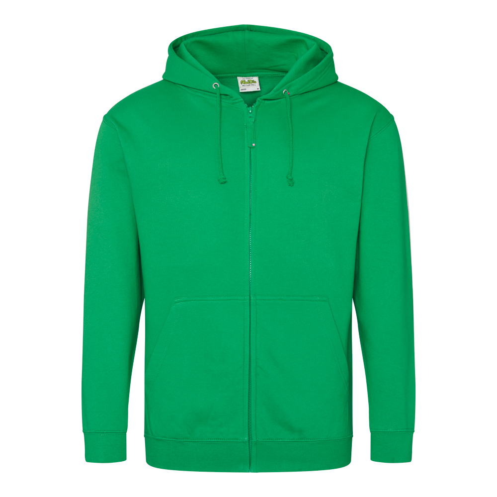 AWDis JH050 Zoodie - Kelly Green - Large