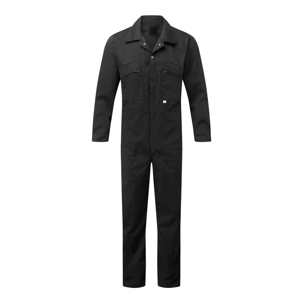 Fort® 366 Zip Front Coverall - Black - 34