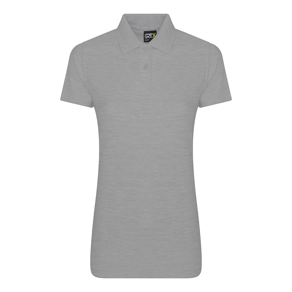 Pro RTX RX01F Womens Pro Polo  - Heather Grey - 20