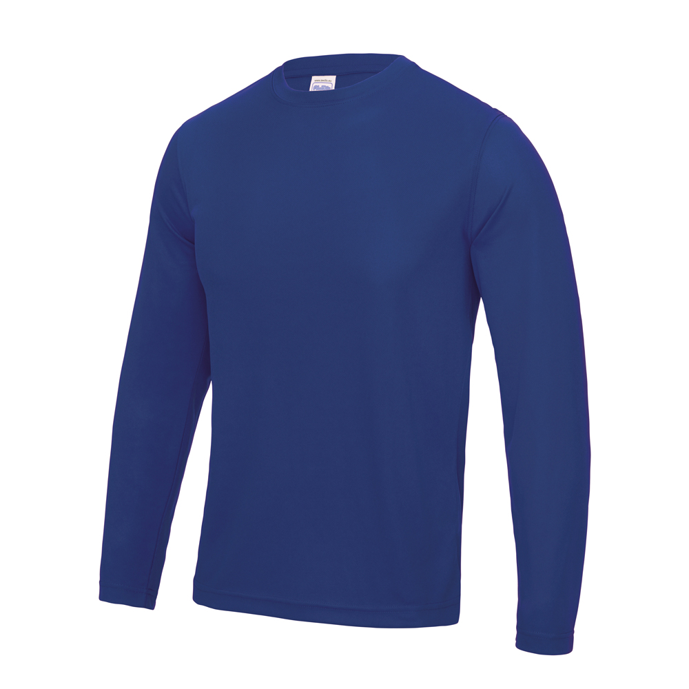 AWDis JC002 L/S Cool T - Royal - Large