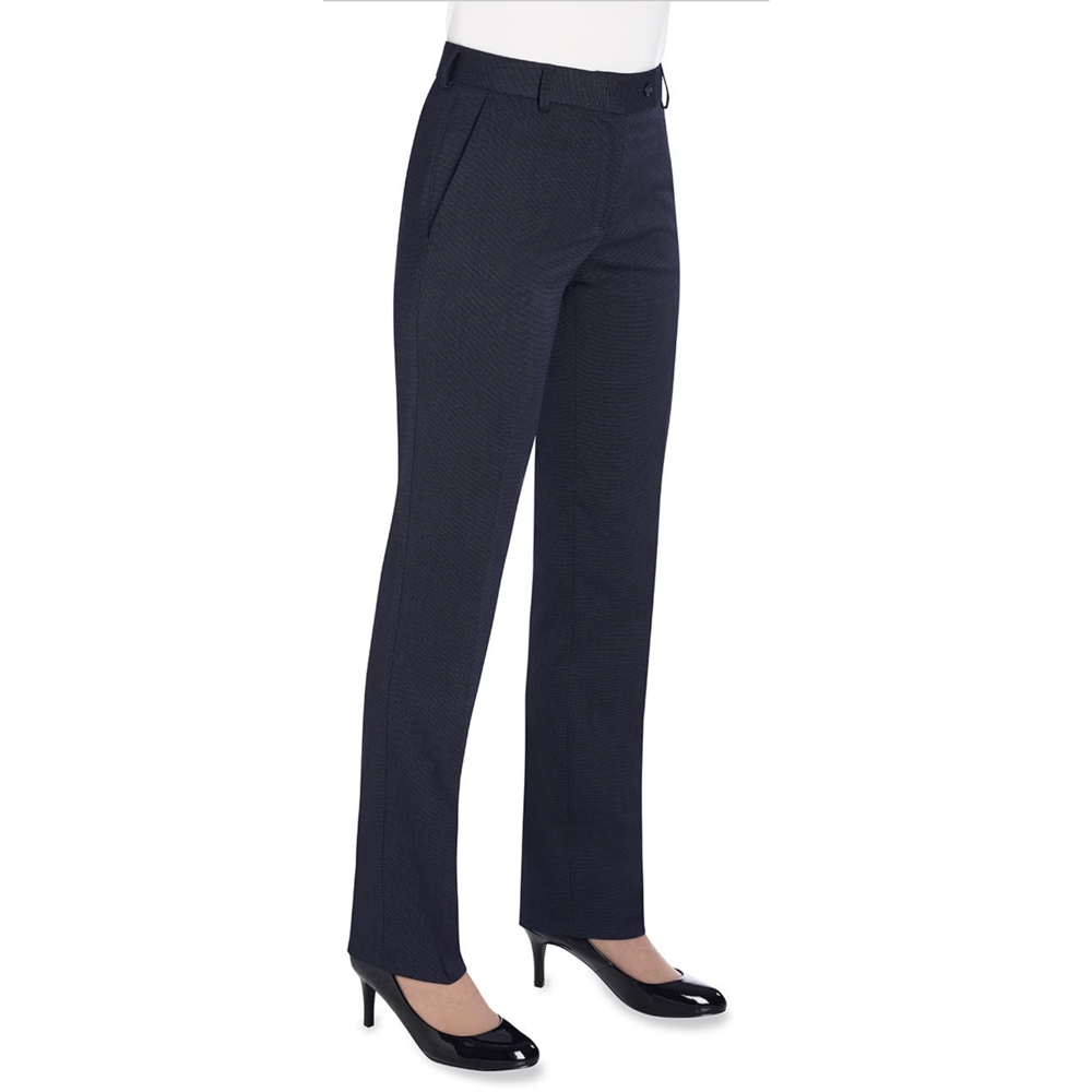 Brook Taverner 2277 Bianca Ladies Trousers Navy Polka Dot 20S