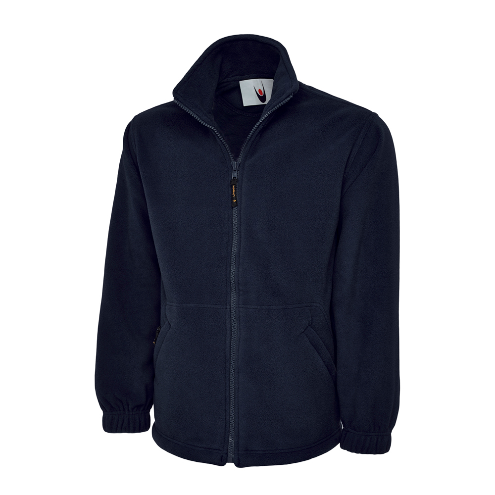Uneek UC601 Premium Full Zip Fleece - Navy - XS