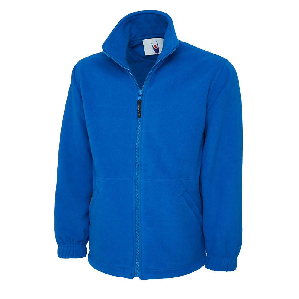 Uneek UC601 Premium Full Zip Fleece - Royal - Medium