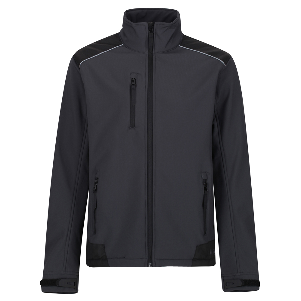 Regatta TRA651 Sandstorm Softshell - Seal Grey - Small