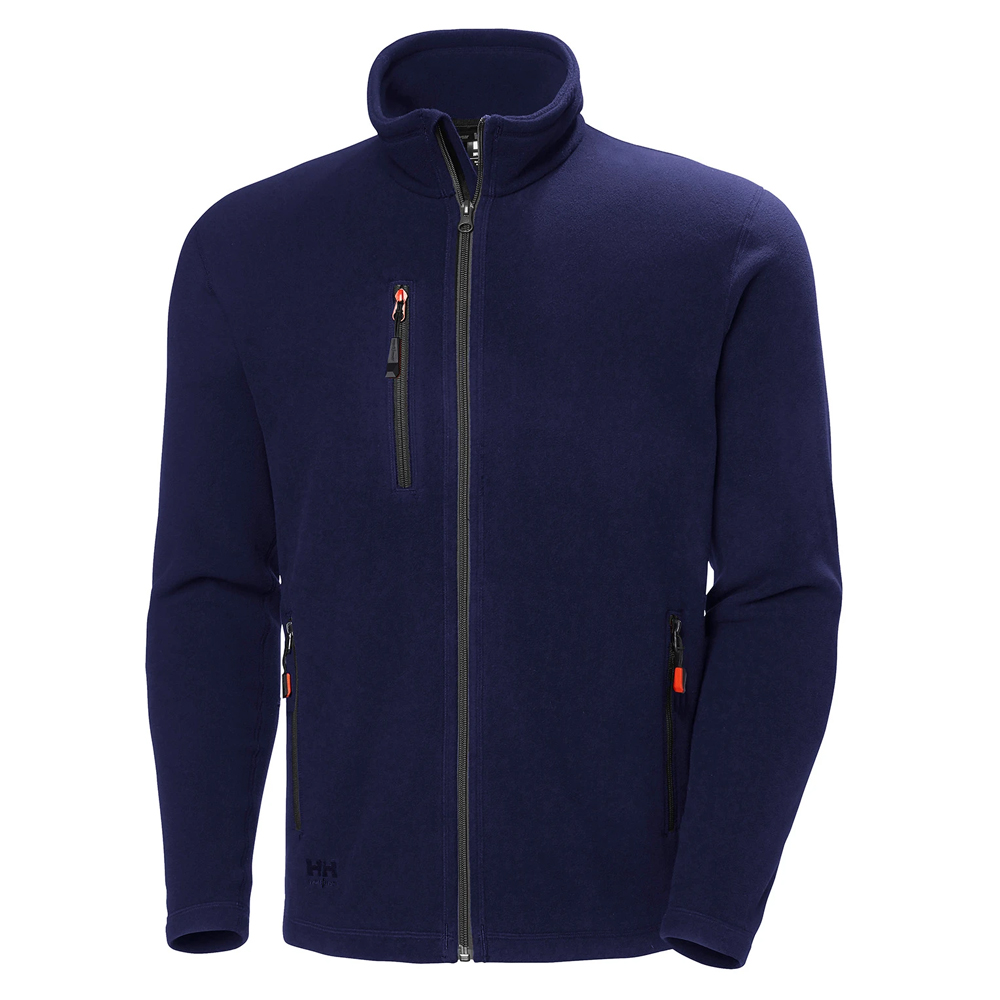 HH 72026 Oxford Polartec® Fleece Jacket - Navy - Medium