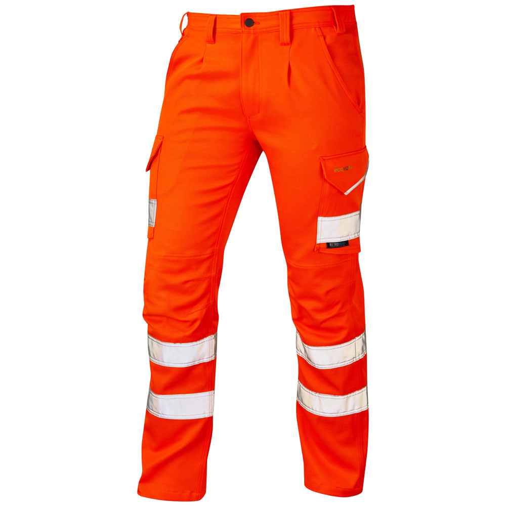 Leo CT04 Kingford Combat Trousers - Hi Viz Orange - 46S