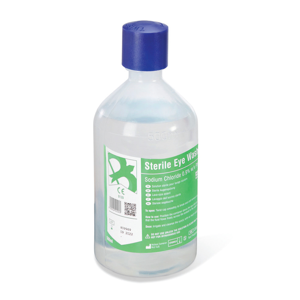 Click Medical CM0710 Eyewash 500ml Bottle