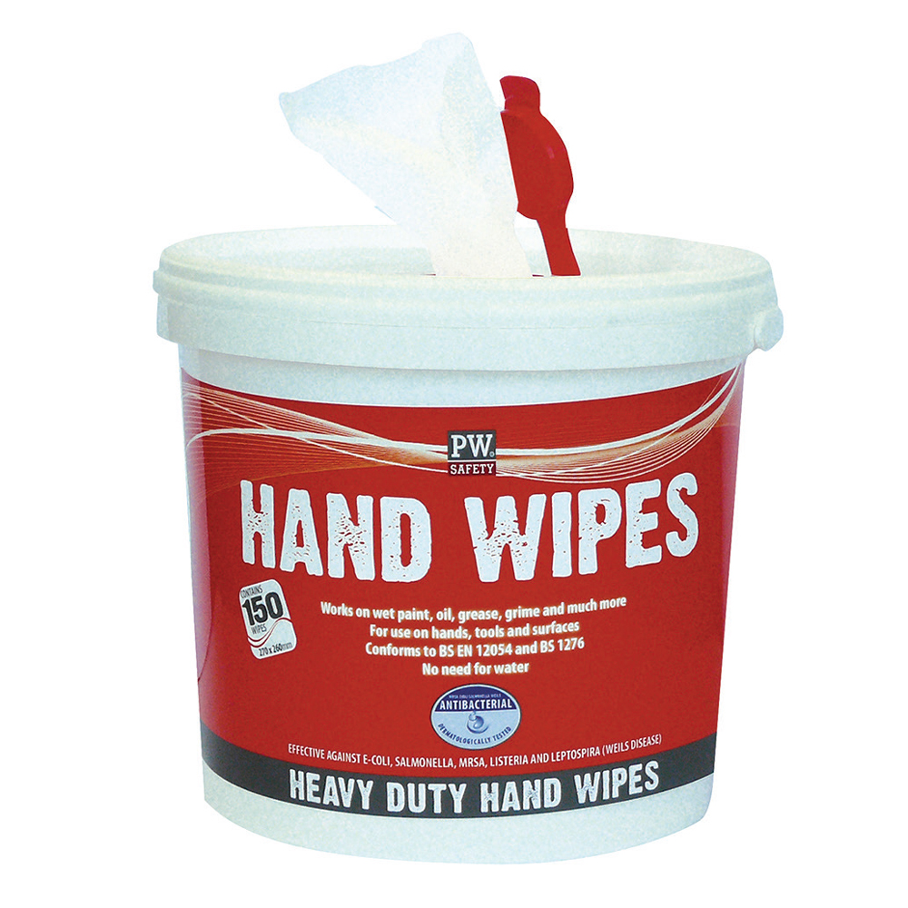 Portwest IW10 Hand Wipes - Tub of 150 wipes