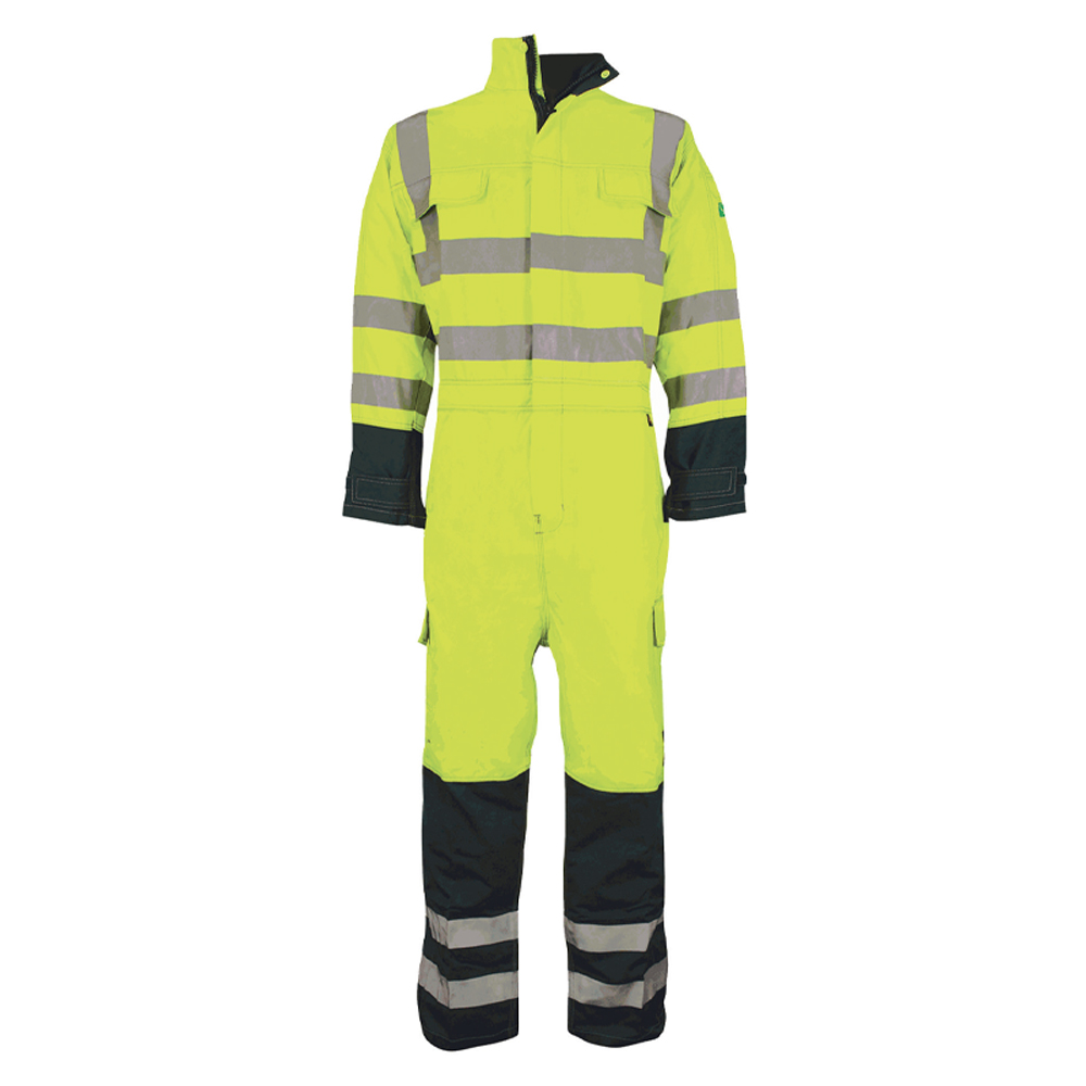Hydra-Flame Oxygen FR ARC Coverall Hi Viz Yellow Small Regular