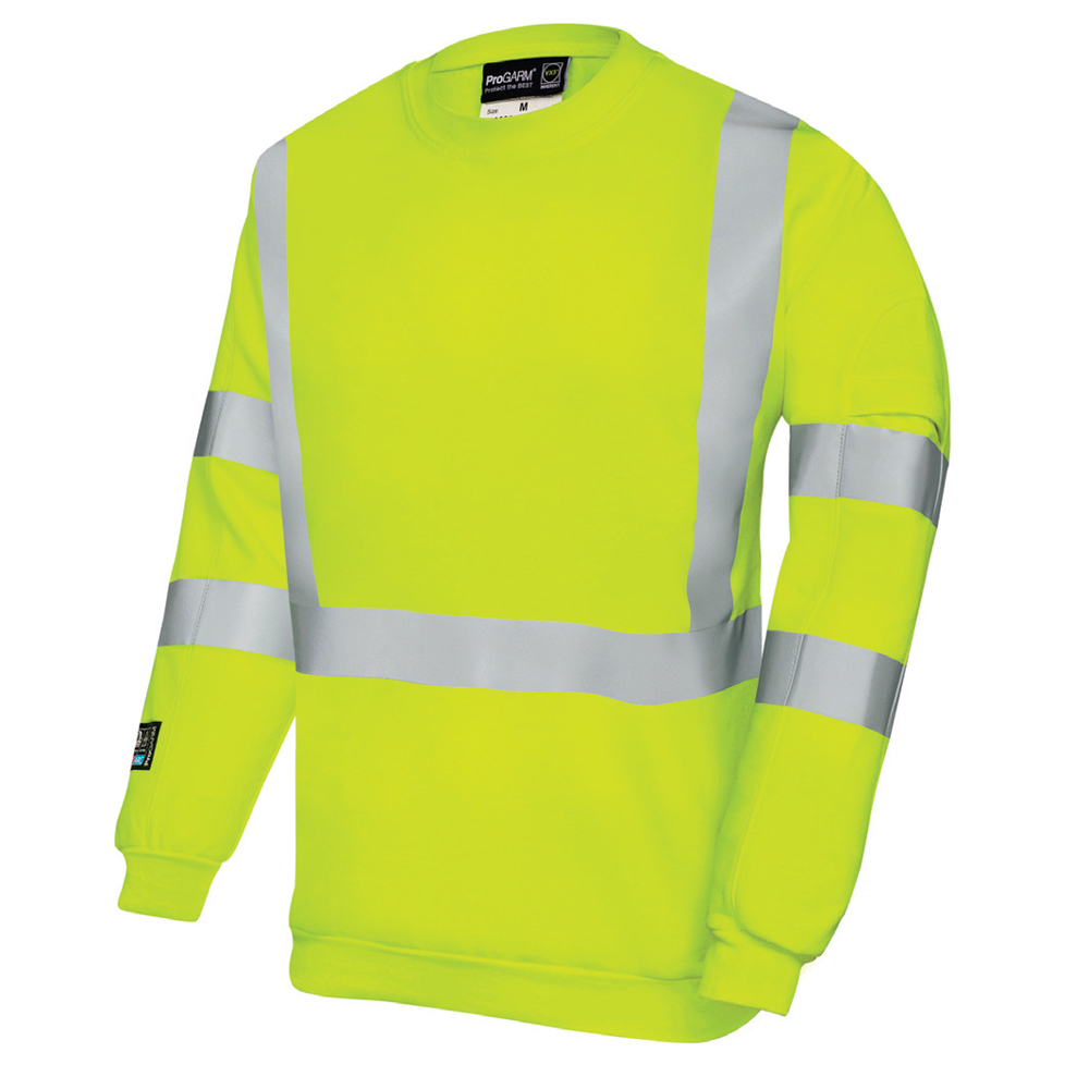 Progarm 5626 ARC FR AS Sweatshirt - Hi Viz Yellow - Small