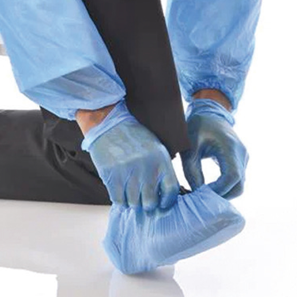 Samco Essentials CPE Overshoes Blue (Pack 100)