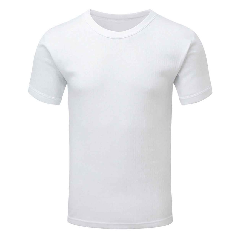 Samco Essentials 802 Short Sleeve Thermal Vest - White - Medium