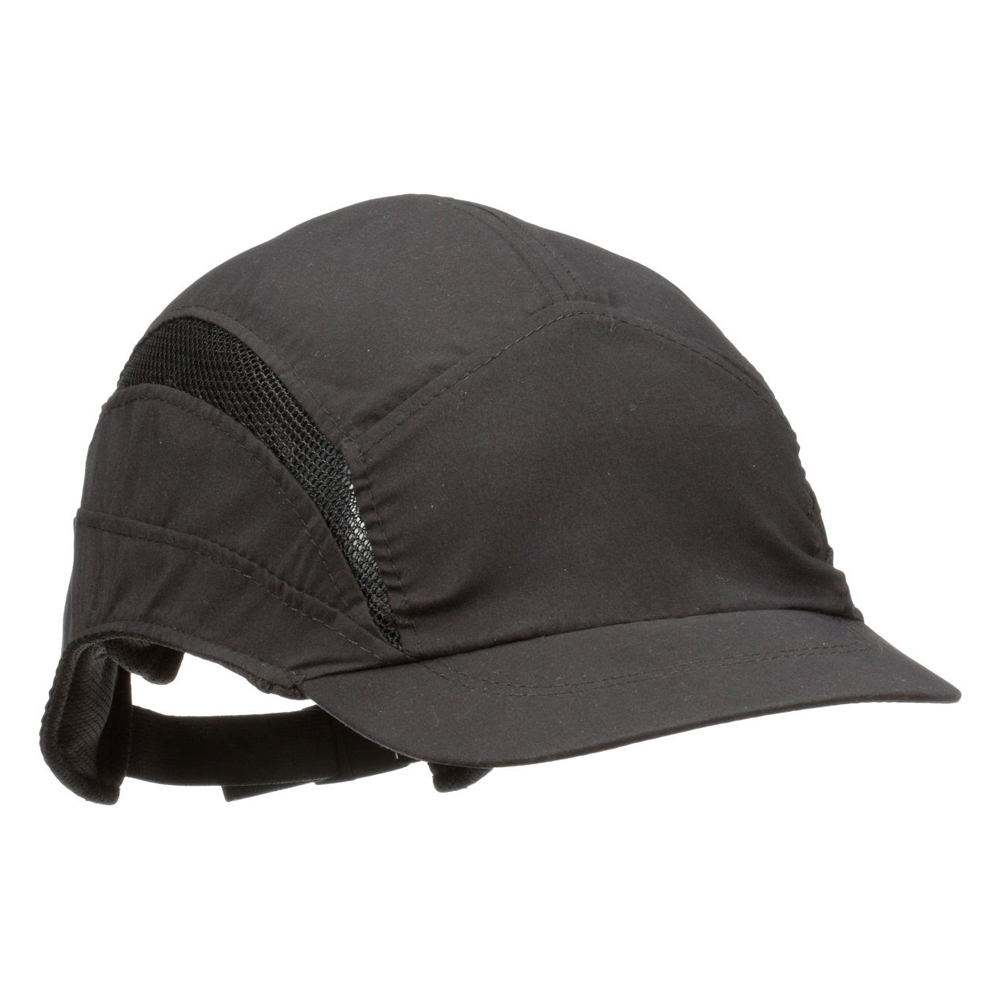 Scott FirstBase HC24 Classic Reduced-Peak Bump Cap - Black
