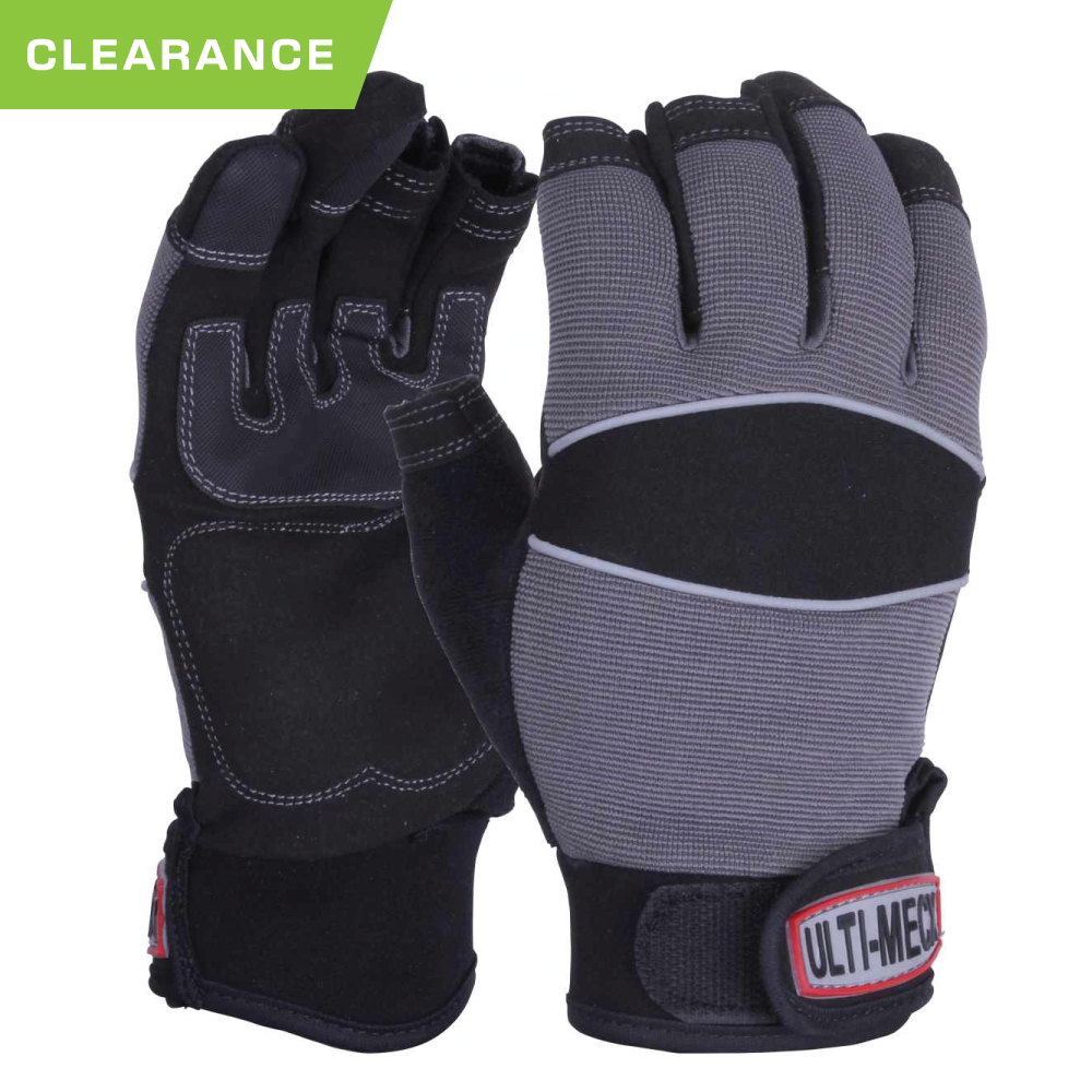 UCI KM12 Part-Fingerless Mechnics Glove - 9